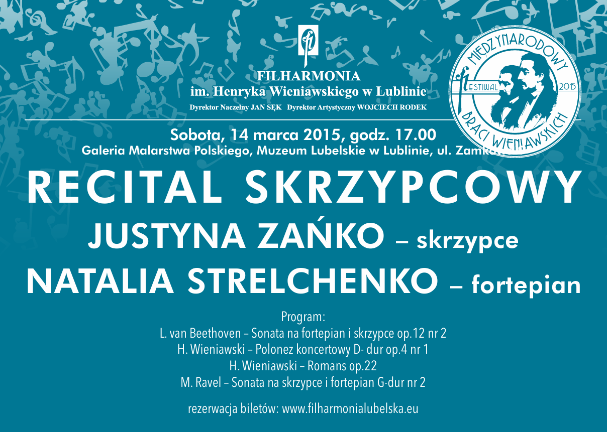 Zdjęcie reklamujące koncert: Recital skrzypcowy – Galeria Malarstwa Polskiego