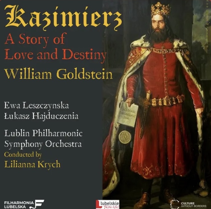 Okładka płyty: William Goldstein „Kazimierz - A Story of Love and Destiny” (2025)