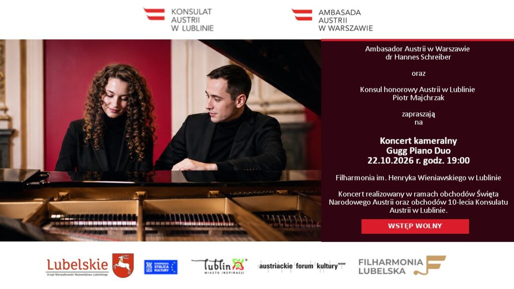 Gugg Piano Duo w Filharmonii Lubelskiej!